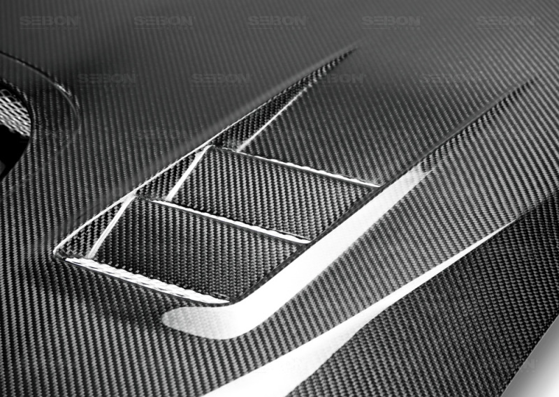 Subaru WRX STI Hood - Seibon - CW Style - Carbon Fiber - `15-`18