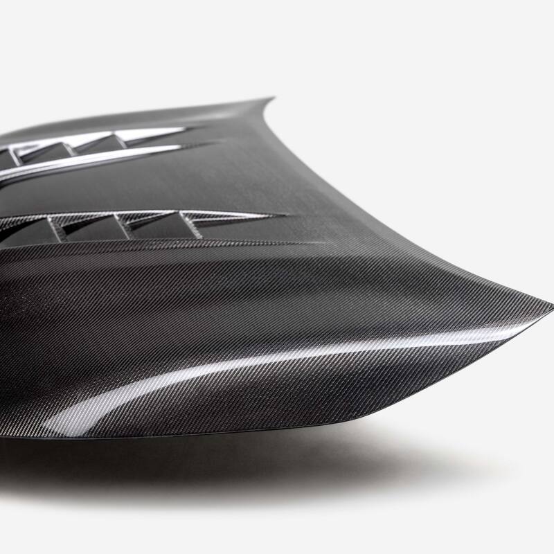 Toyota Corolla Hood - Seibon - TV-Style Double-Sided - Carbon Fiber - `23-`25