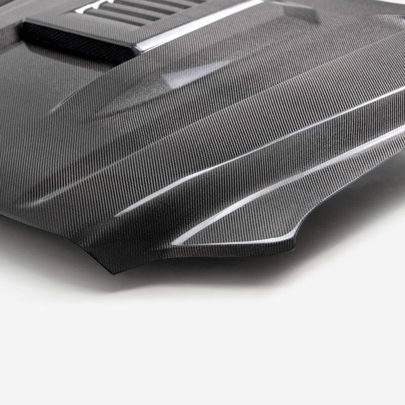 Toyota Tacoma Hood - Seibon - TR-Style Carbon Fiber - `24-`27