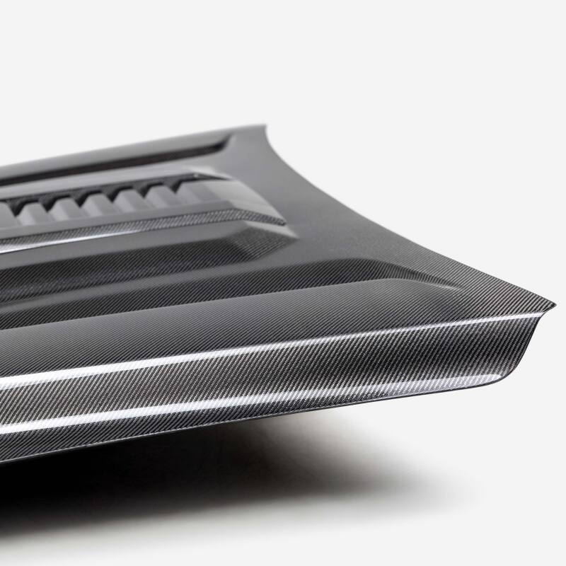 Toyota Tacoma Hood - Seibon - TR-Style Carbon Fiber - `24-`27