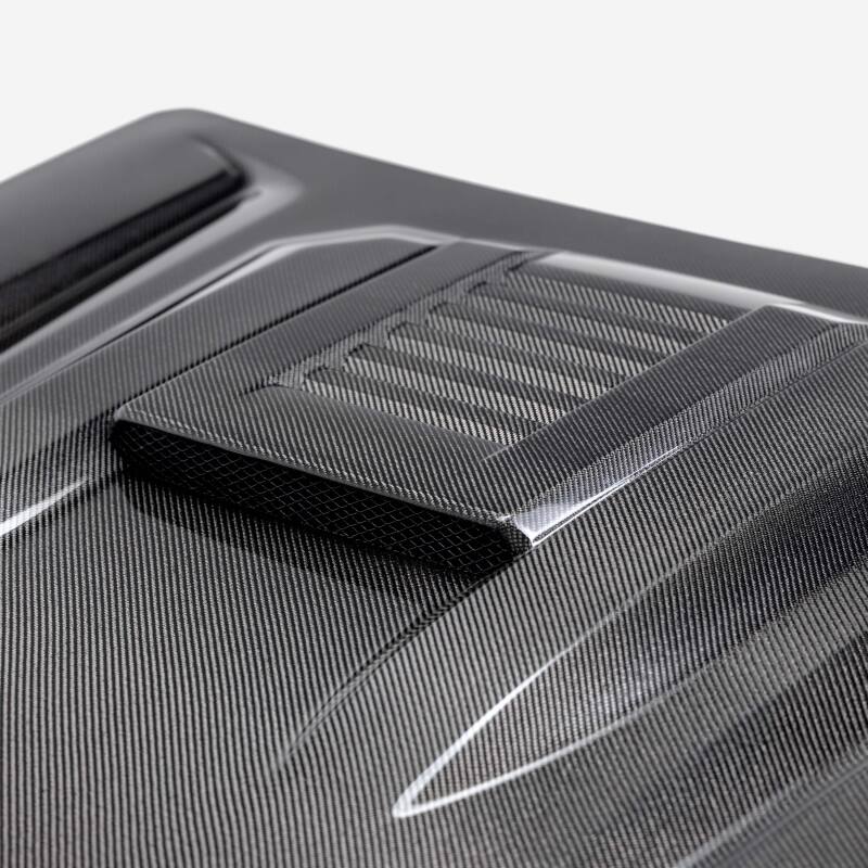 Toyota Tacoma Hood - Seibon - TR-Style Carbon Fiber - `24-`27