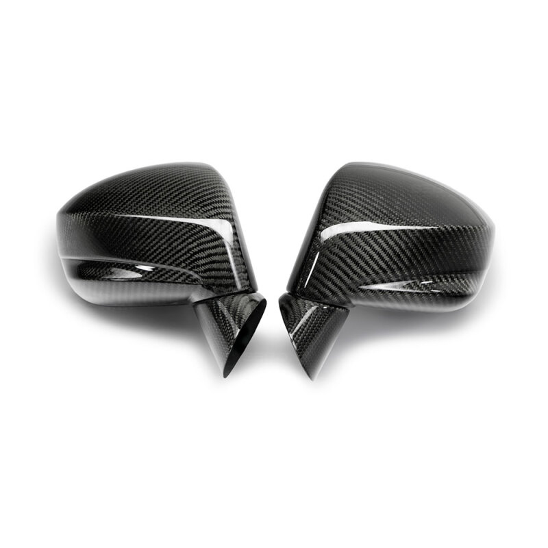 Nissan GTR Mirror Covers - Seibon - OEM Carbon Fiber - Carbon Fiber - `09-`10