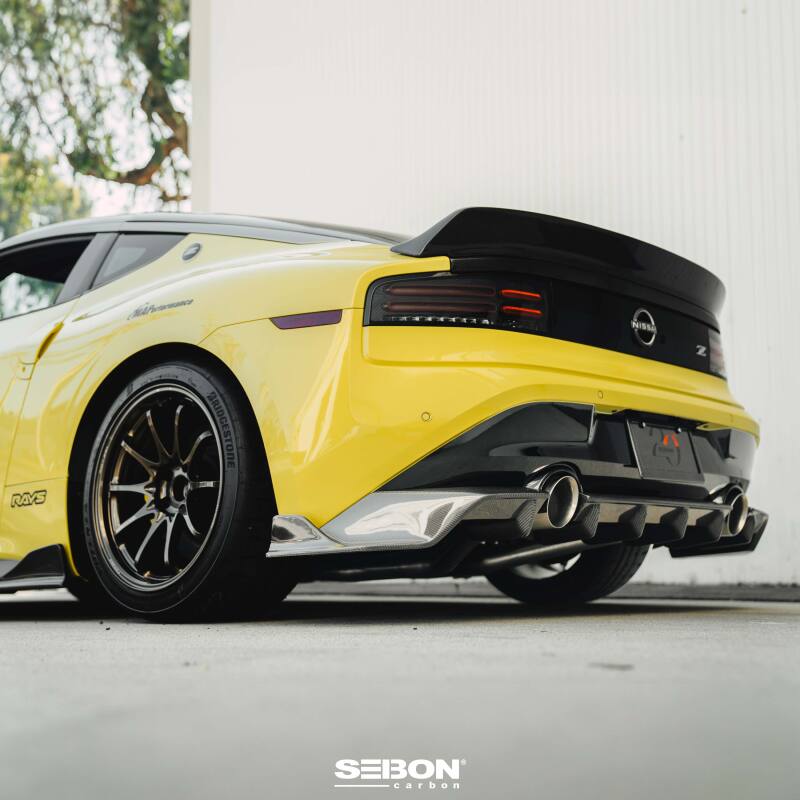 Nissan Z Rear Diffusers - Seibon - MB-Style Carbon Fiber - `23-`27