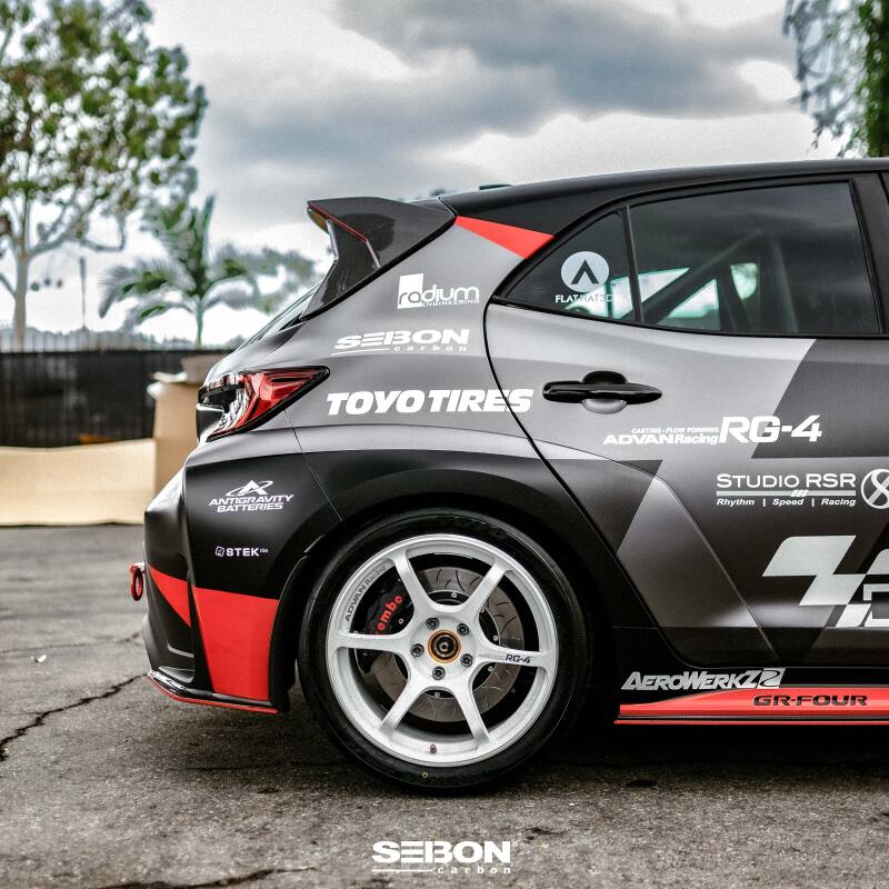 Toyota Corolla Rear Lip - Seibon - MB-Style Carbon Fiber - `23-`27