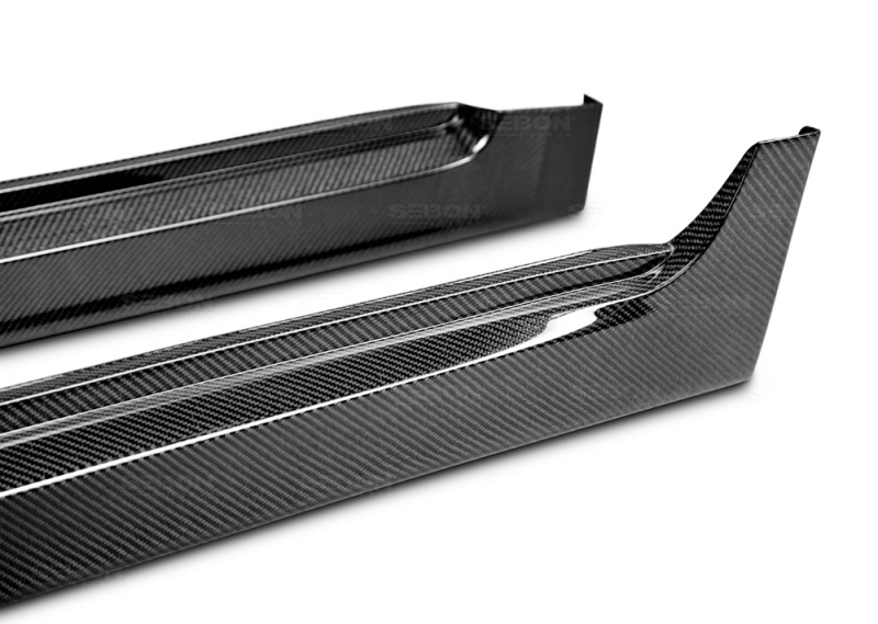Subaru WRX STI Side Skirts - Seibon - SEI - Carbon Fiber - `08-`14