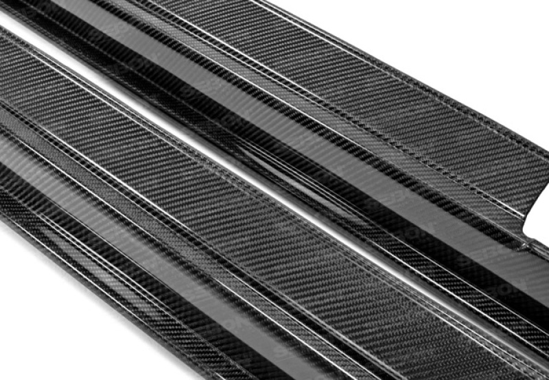 Nissan GTR Side Skirts - Seibon - SS-Style - Carbon Fiber - `09-`20