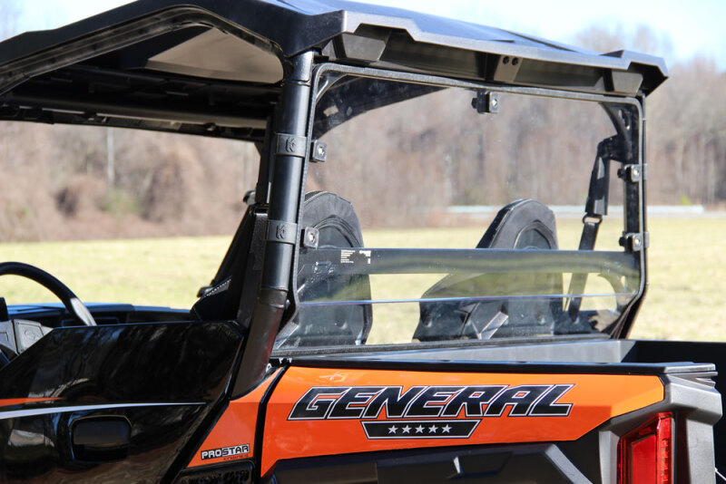Polaris General XP Hard Rear Panel - Seizmik - clear - `16-`27