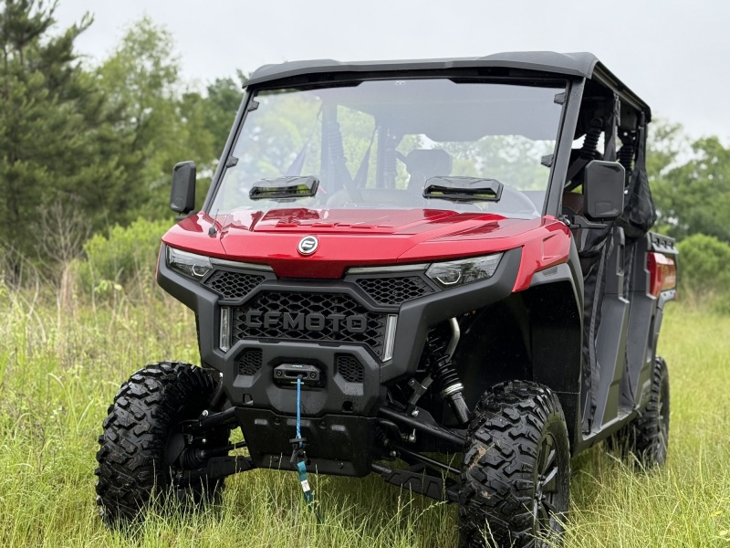 CFMoto U10 Windshield - Seizmik - Toolless, UV Resistant, Versa-Vent - `25-`27