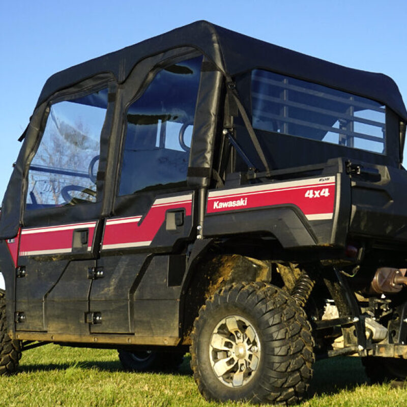 Kawasaki Mule PRO-DXT Soft Upper Door Kit - Seizmik - `15-`27