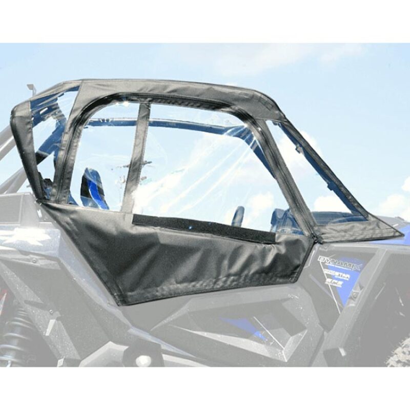 Polaris RZR Turbo S Soft Doors Kit - Seizmik - With Zippers - `18-`21