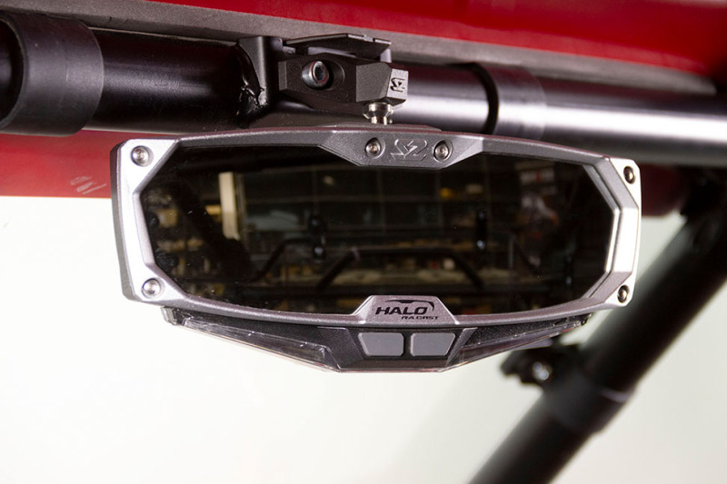 Polaris RZR Pro XP Rearview Mirror - Seizmik - Halo LED - `20-`27
