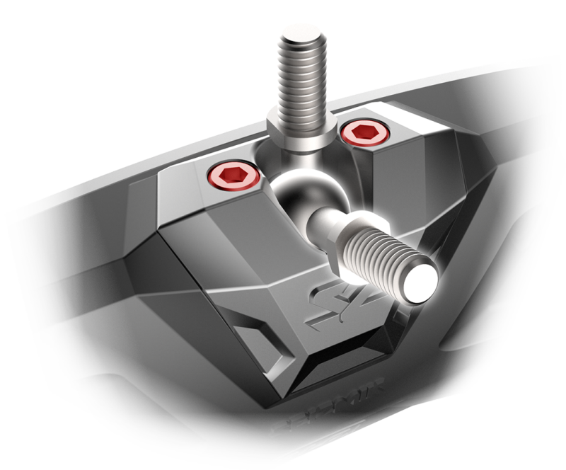 Can-Am Defender HD10 Rear View Mirror Pair - Seizmik - Halo-RA Cast - `16-`27