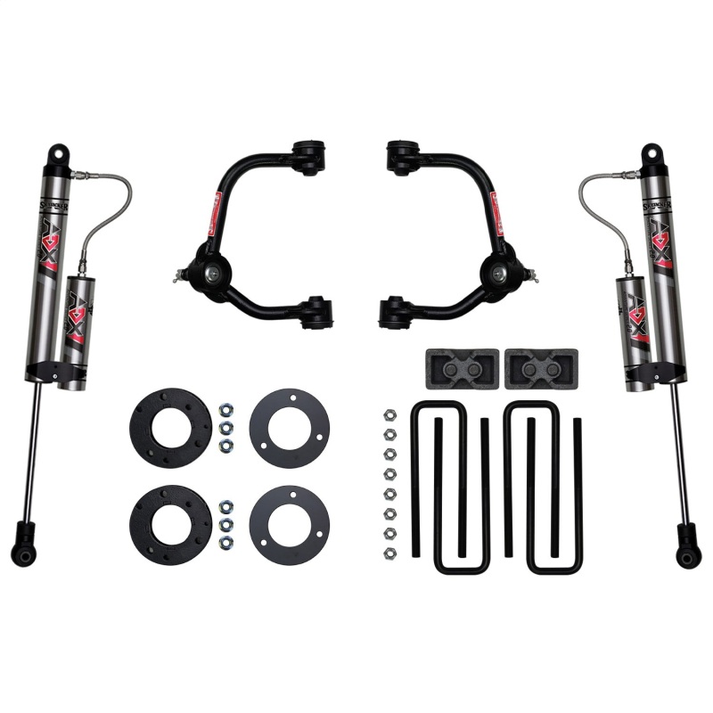 Ford F150 Suspension Lift Kit - Front - Skyjacker - 3 in. Lift with ADX 2.0 Remote Reservoir Shocks - `14-`20