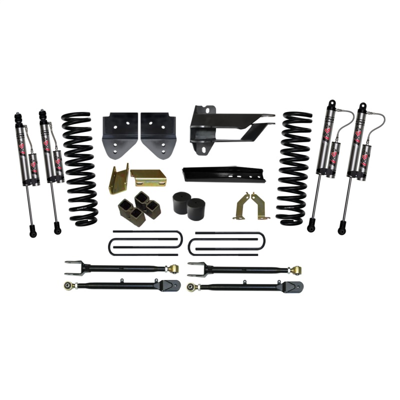 Ford F-250 Suspension Lift Kit - Skyjacker - 4-Link Conversion with ADX 2.0 Remote Reservoir Monotube Shocks - 2017