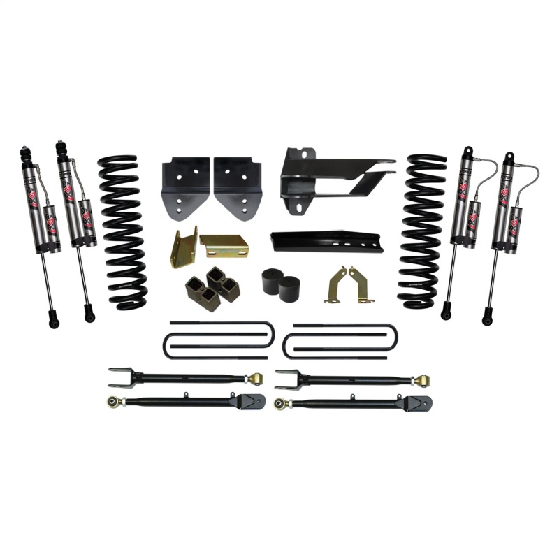 Ford F-350 Suspension Lift Kit - Skyjacker - ADX 2.0 Remote Reservoir Monotube Shocks - 2017