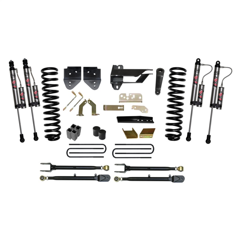 Ford F-250 Suspension Lift Kit - Front + Rear - Skyjacker - 6 in. Kit with ADX 2.0 Remote Reservoir Monotube Shocks - 2017