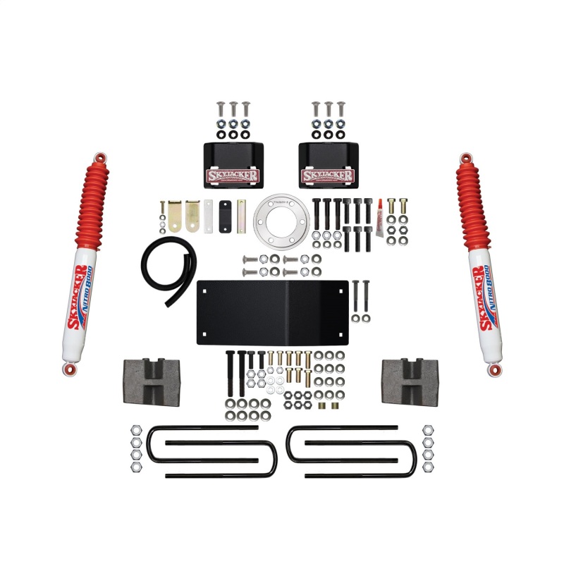 Ford F150 Suspension Lift Kit - Front + Rear - Skyjacker - 4.5 in. Component Box With Nitro 8000 Shocks - 2021