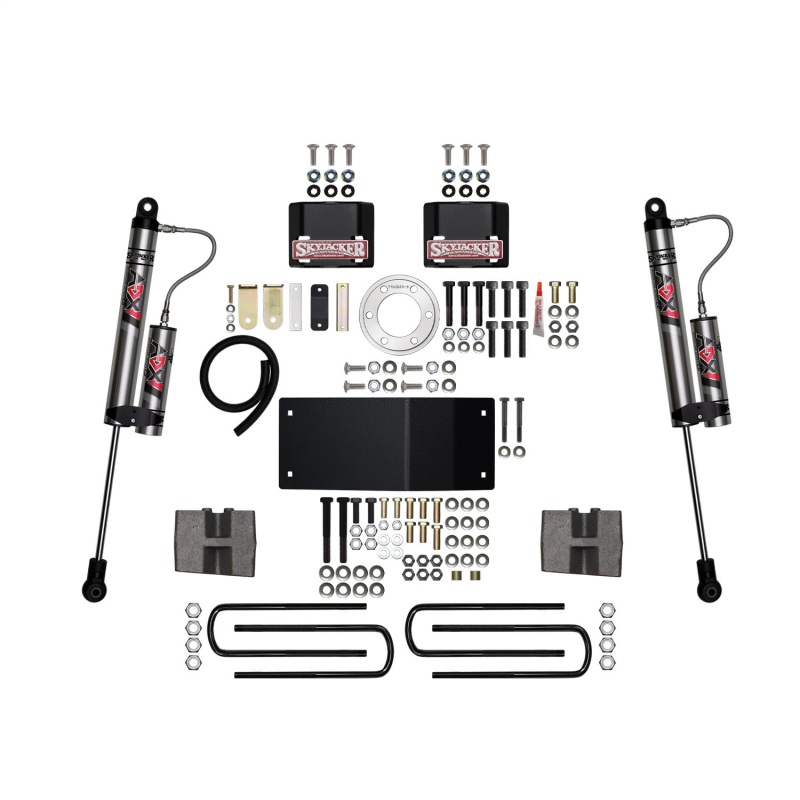 Ford F150 Suspension Lift Kit - Front + Rear - Skyjacker - ADX 2.0 Adventure Series Remote Reservoir Monotube Shocks - 2021