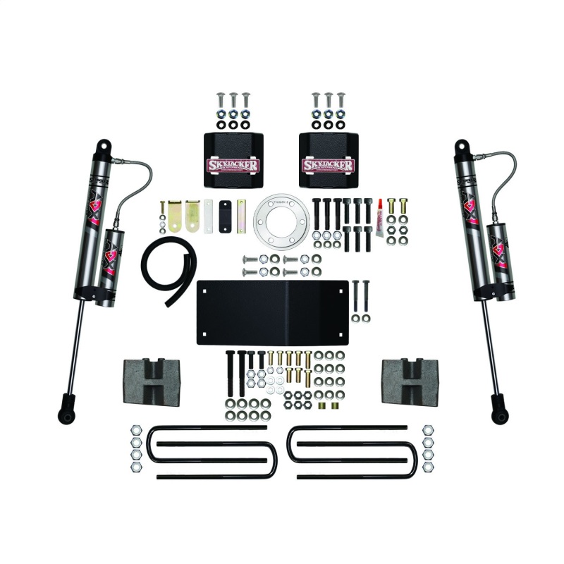 Ford F150 Suspension Lift Kit - Front + Rear - Skyjacker - ADX 2.0 Adventure Remote Reservoir Monotube Shocks - 2021