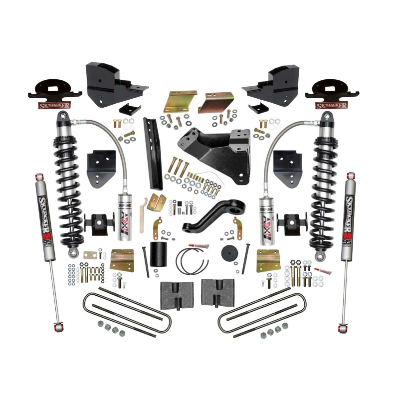 Ford F-250 Super Duty Suspension Lift Kit - Skyjacker - 6 in. ADX 2.5 Coilover Suspension Lift Kit With M95 Monotube Shocks - 2023+