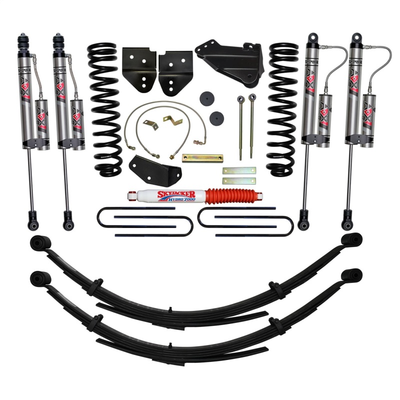 Ford F250 Super Duty Suspension Lift Kit - Skyjacker - 6 In. System with ADX 2.0 Remote Reservoir Monotube Shocks - 2005