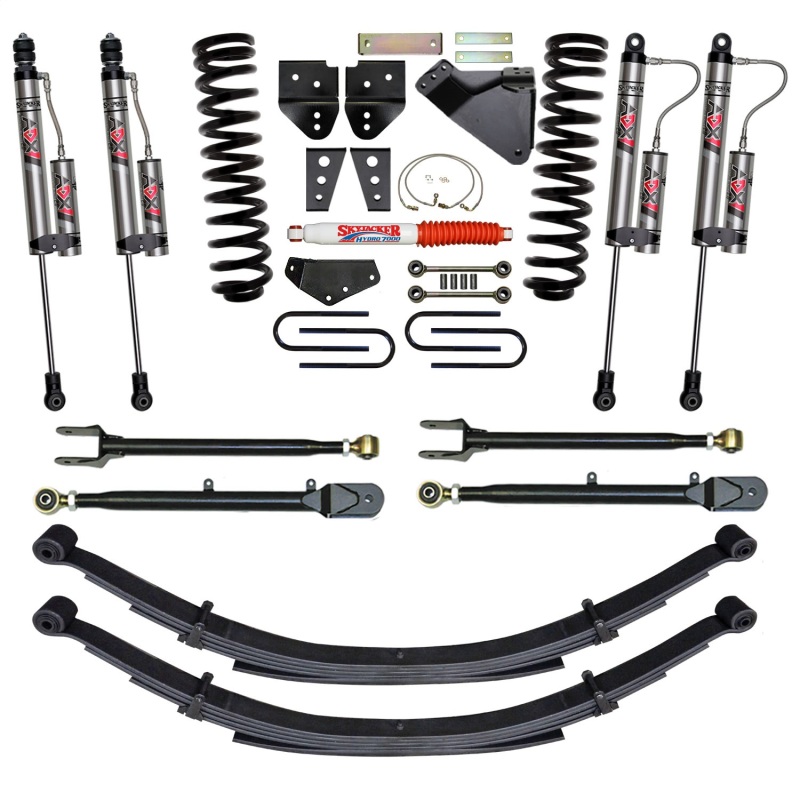 Ford F350 Suspension Lift Kit - Skyjacker - 8.5 In SYSTEM With ADX 2.0 Remote Reservoir Monotube Shocks - 2008