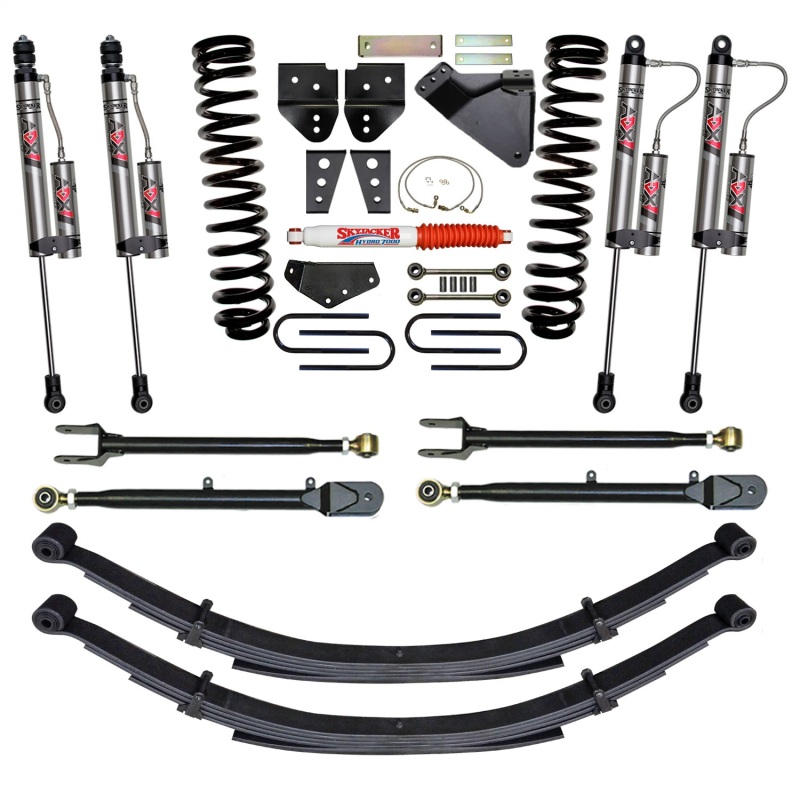 Ford F350 Suspension Lift Kit - Skyjacker - 8.5 inch Lift System with ADX 2.0 Remote Reservoir Monotube Shocks - `08-`10