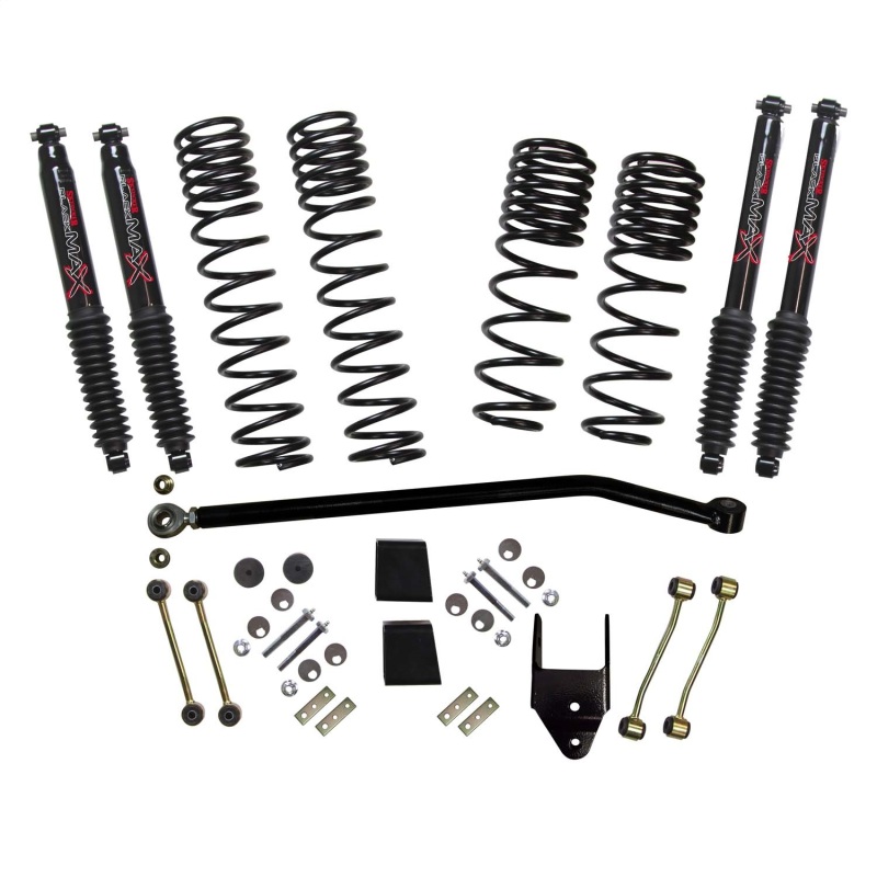 Jeep Wrangler JL Suspension Lift Kit - Skyjacker - Black MAX Shocks + Coil Sys - `21-`23