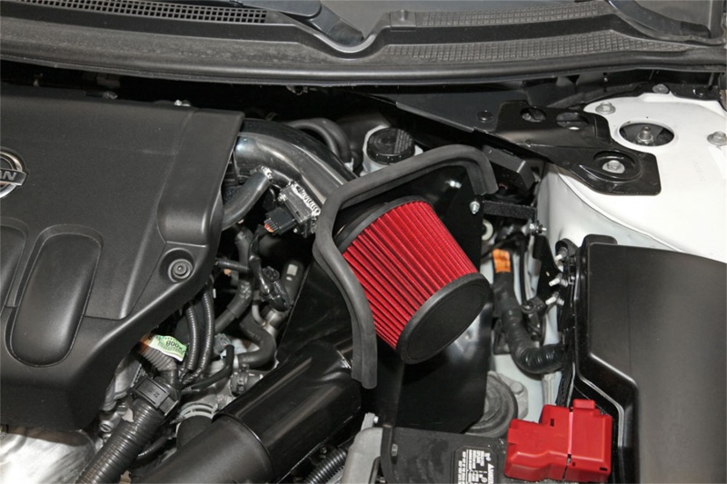 Nissan Altima Performance Air Intake - Spectre - Cold Air Intake with Reusable Filter - Red - `07-`12