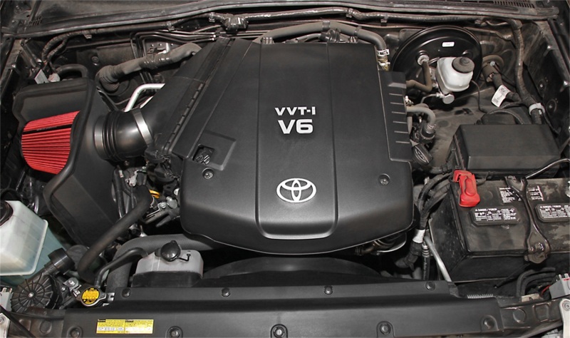Toyota Tacoma Performance Air Intake - Spectre - Cold Air - Red - `12-`15