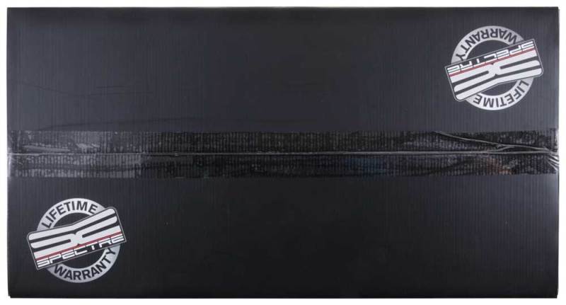 GMC Truck Performance Air Intake - Passenger side - Spectre - Clear Anodized w/Red Filter - `99-`07