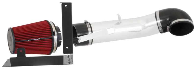 GMC Truck Performance Air Intake - Passenger side - Spectre - Clear Anodized w/Red Filter - `99-`07
