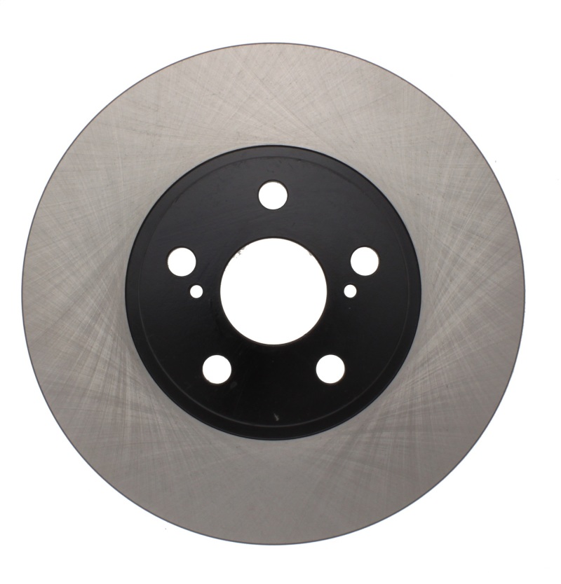 Toyota Corolla Brake Rotors (2) - Front - Stoptech - Premium Cryostop Rotor - Black - `03-`08