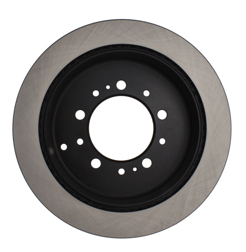 Toyota Sequoia Brake Rotors (2) - Rear - Stoptech - Premium Cryo - Black - `08-`19