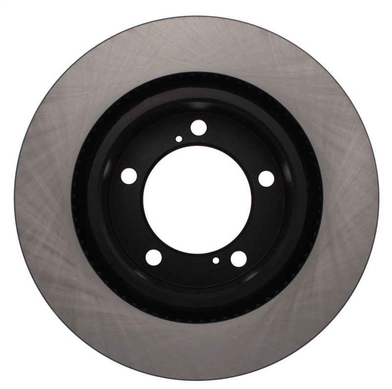 Toyota Land Cruiser Brake Rotor (1) - Front - Stoptech - Premium High Carbon Cryo - Black - `08-`11