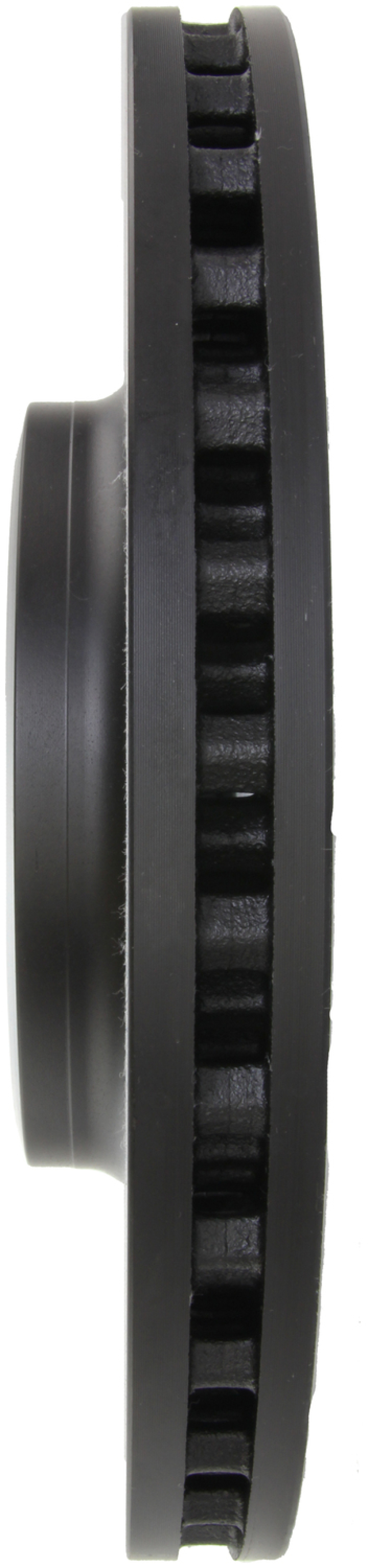 Audi A5 Brake Rotor (1) - Front Right - Stoptech - Slotted Sport - Black - `10-`11