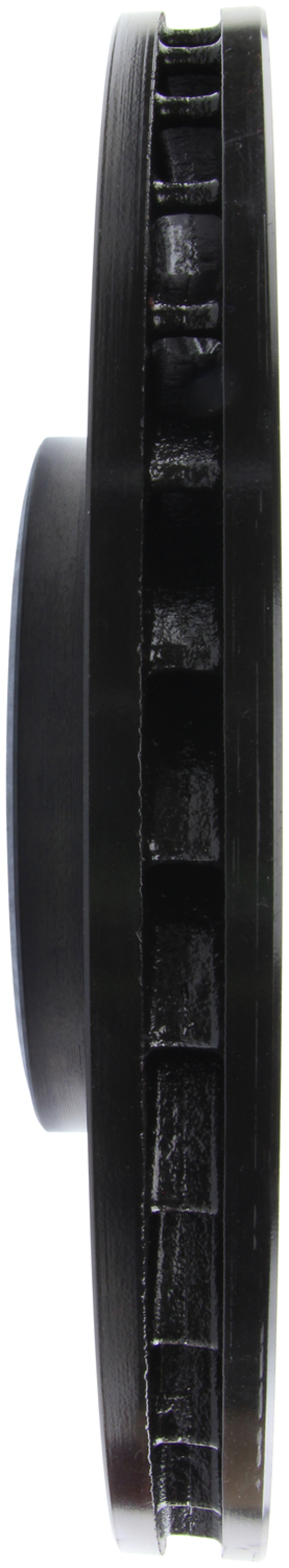 Audi S5 Brake Rotor (1) - Front Right - Stoptech - Slotted Sport - Black (e-coated) - `08-`11