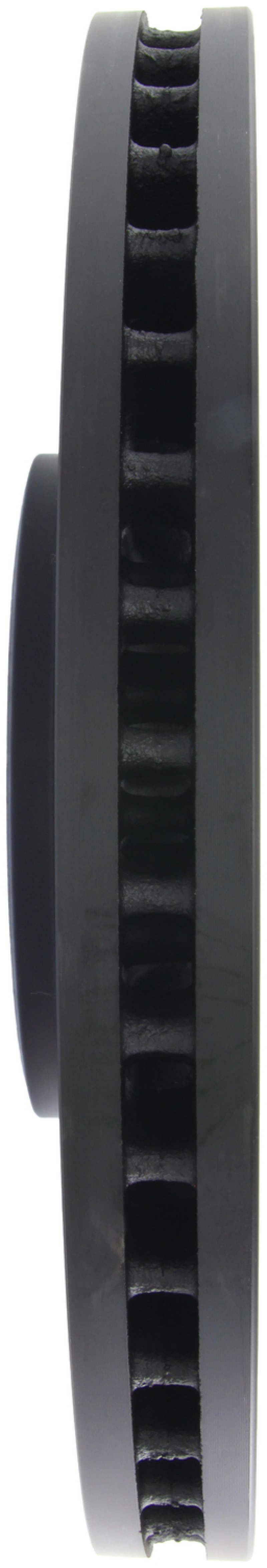 Audi A6 Quattro Brake Rotor (1) - Front Left - Stoptech - Slotted Sport - Black - `12-`19