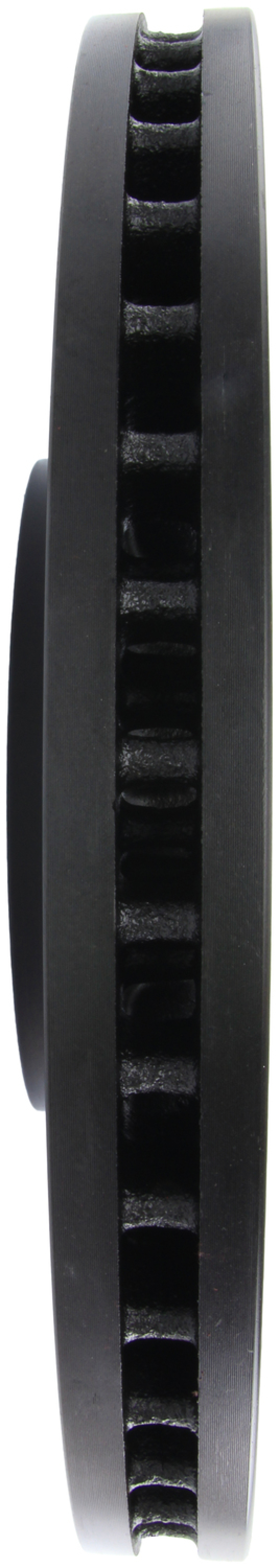 Audi A6 Brake Rotor (1) - Front Right - Stoptech - Slotted Sport - Black - `17-`19