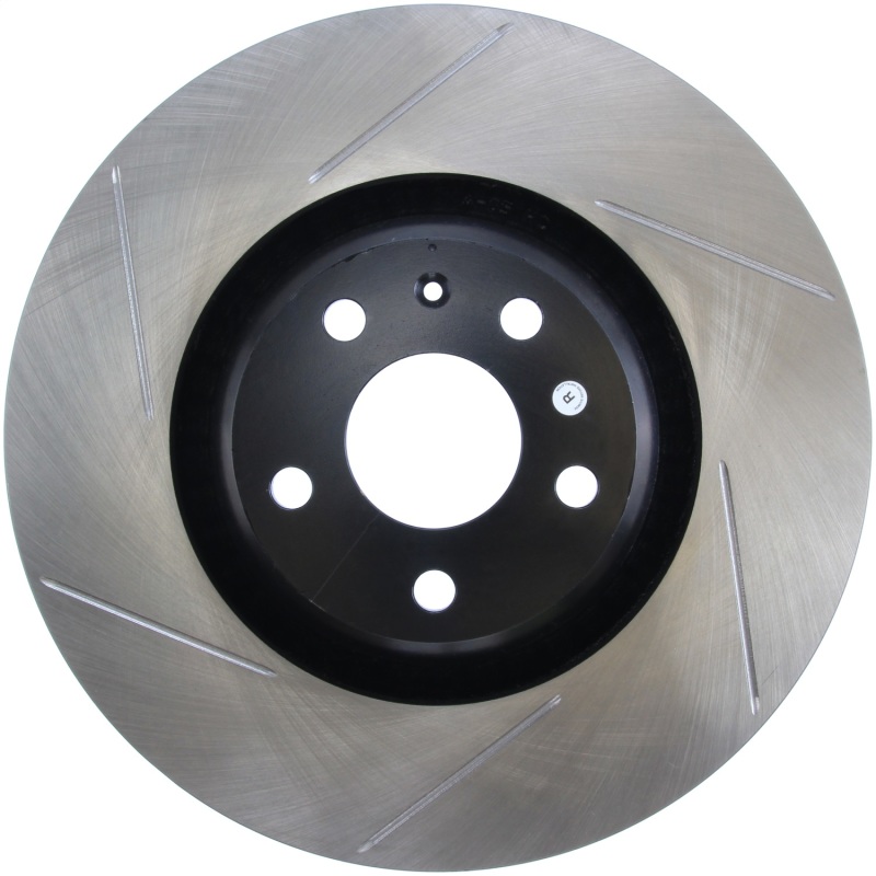 Audi TT Quattro Brake Rotors (1) - Front Left - Stoptech - Slotted - Black - `12-`15 Audi TT Quattro Brake Rotors (1) - Front Left - Stoptech - Slotted - Black - `12-`15