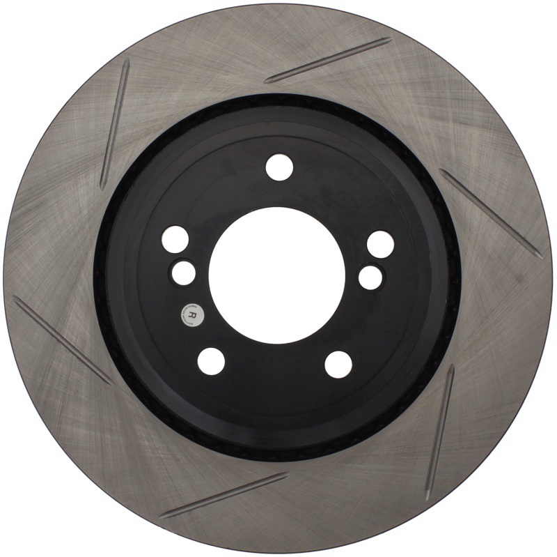 BMW M3 Brake Rotor (1) - Rear Right - Stoptech - Slotted Sport - Black E-Coated - `01-`06 BMW M3 Brake Rotor (1) - Rear Right - Stoptech - Slotted Sport - Black E-Coated - `01-`06