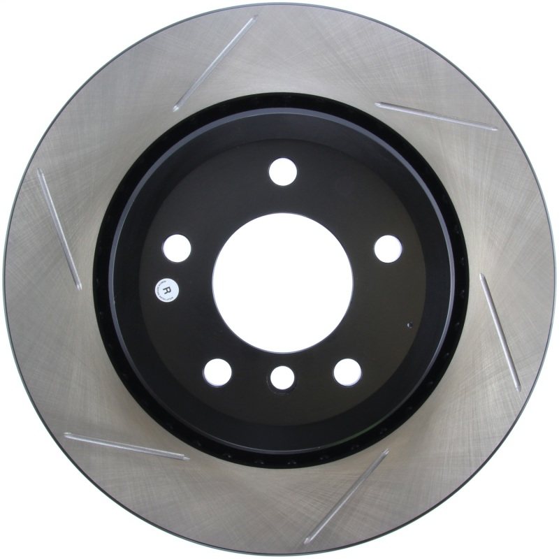 BMW 320i Brake Rotor (1) - Rear Right - Stoptech - Slotted Sport - Black - `01-`05 BMW 320i Brake Rotor (1) - Rear Right - Stoptech - Slotted Sport - Black - `01-`05
