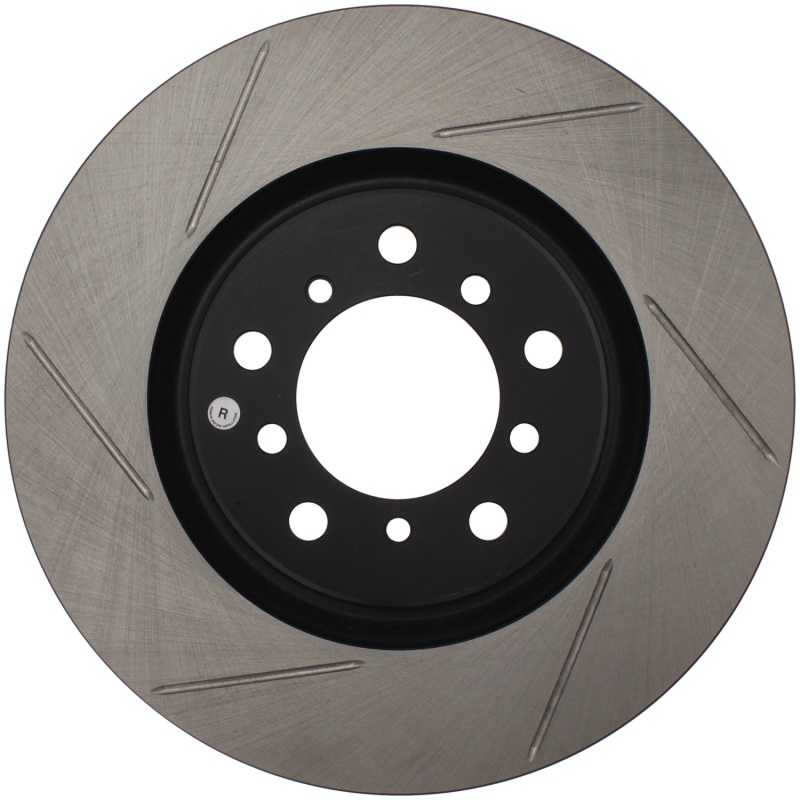 BMW M3 Brake Rotor (1) - Front Right - Stoptech - Slotted - Black - `01-`06 BMW M3 Brake Rotor (1) - Front Right - Stoptech - Slotted - Black - `01-`06