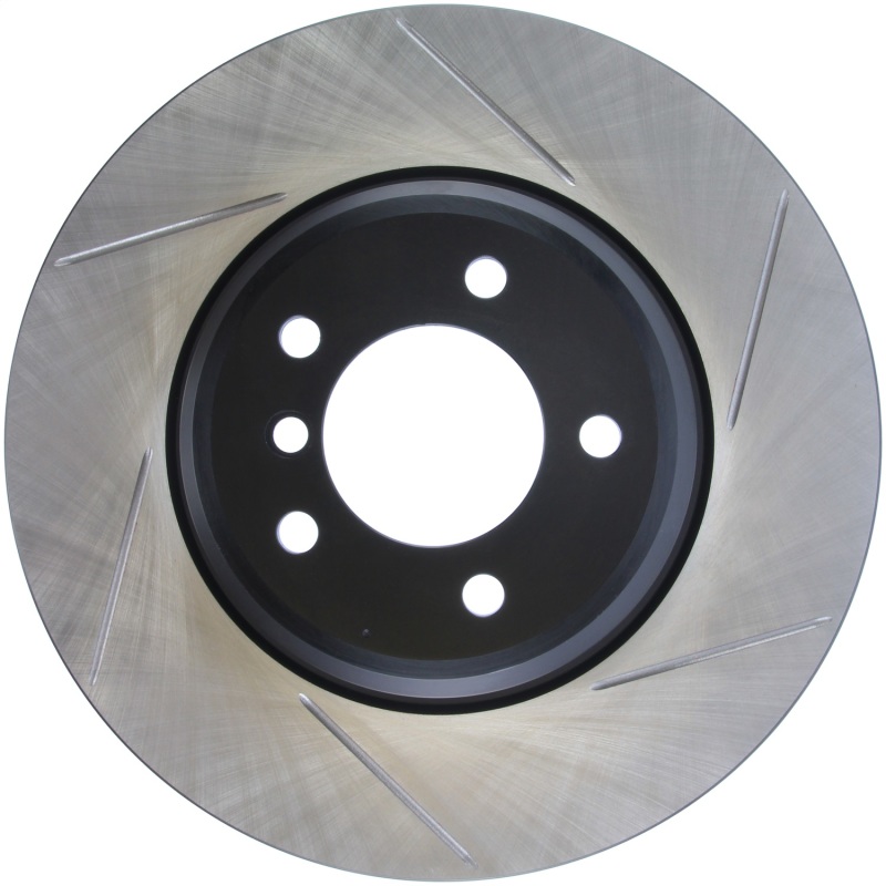 BMW 3 Series Brake Rotor (1) - Front Left - Stoptech - Slotted Sport - Black - `09-`11 BMW 3 Series Brake Rotor (1) - Front Left - Stoptech - Slotted Sport - Black - `09-`11