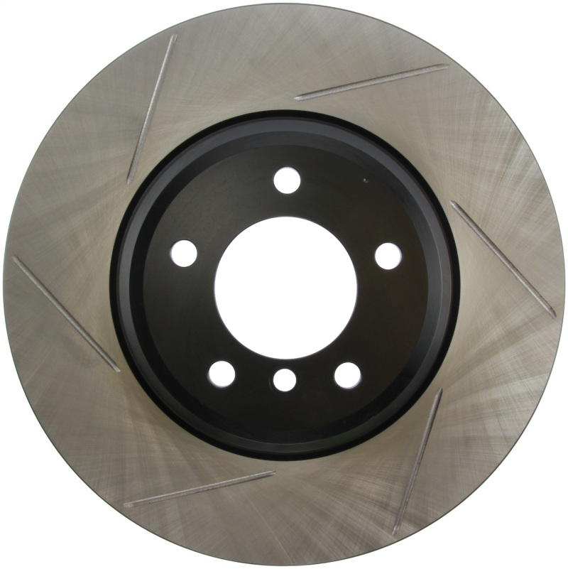 BMW 3 Series Brake Rotor (1) - Front Right - Stoptech - Slotted Sport - Black - `09-`11 BMW 3 Series Brake Rotor (1) - Front Right - Stoptech - Slotted Sport - Black - `09-`11