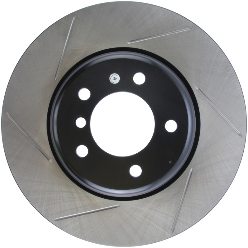 BMW 3 Series Brake Rotor (1) - Front Left - Stoptech - Slotted Sport - Black - 2013 BMW 3 Series Brake Rotor (1) - Front Left - Stoptech - Slotted Sport - Black - 2013