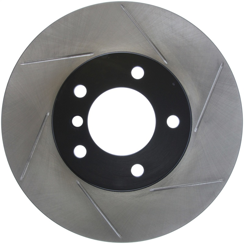 BMW 320i Brake Rotor (1) - Front Left - Stoptech - Slotted Sport - Black - `13-`18 BMW 320i Brake Rotor (1) - Front Left - Stoptech - Slotted Sport - Black - `13-`18