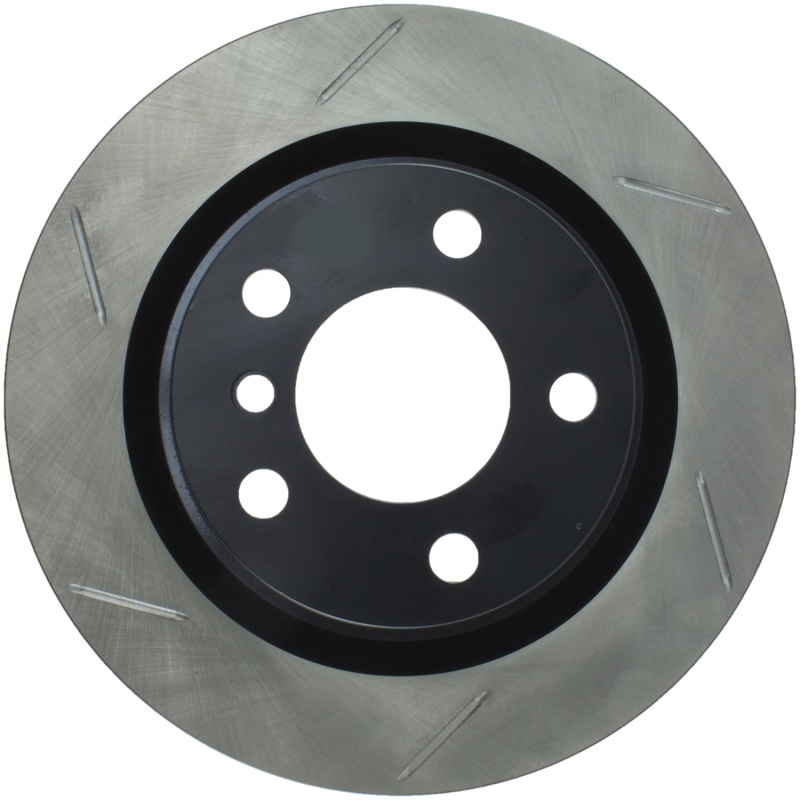 BMW 320i Brake Rotor (1) - Rear Right - Stoptech - Slotted Sport - Black - `13-`18 BMW 320i Brake Rotor (1) - Rear Right - Stoptech - Slotted Sport - Black - `13-`18