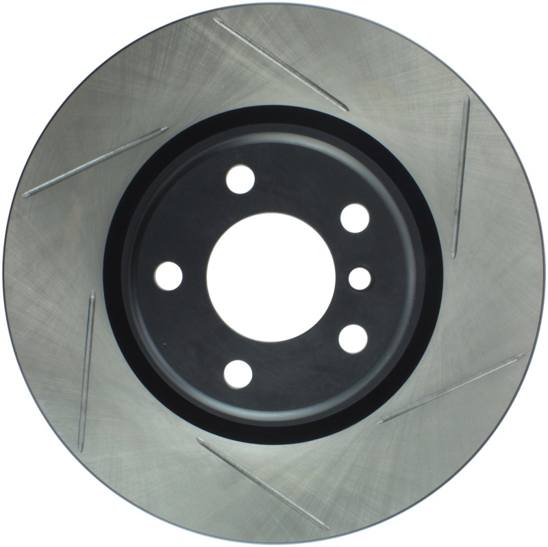 BMW 320i Brake Rotor (1) - Rear Left - Stoptech - Slotted Sport - Black - `16-`18 BMW 320i Brake Rotor (1) - Rear Left - Stoptech - Slotted Sport - Black - `16-`18