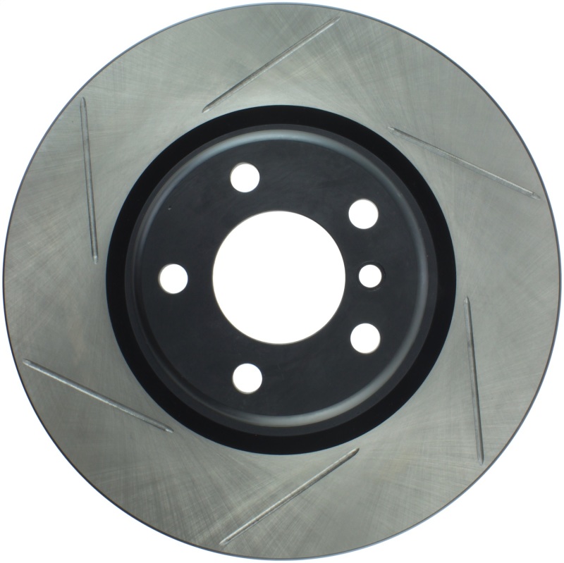 BMW 3 Series Brake Rotor (1) - Rear Right - Stoptech - Slotted Sport - Black - `12-`15 BMW 3 Series Brake Rotor (1) - Rear Right - Stoptech - Slotted Sport - Black - `12-`15
